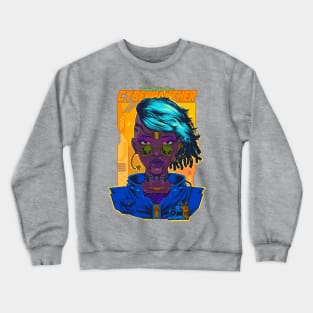 CyberPanther 05: The real power Crewneck Sweatshirt